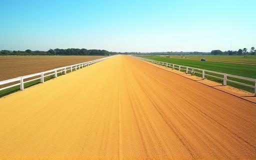 Overview of a training track.